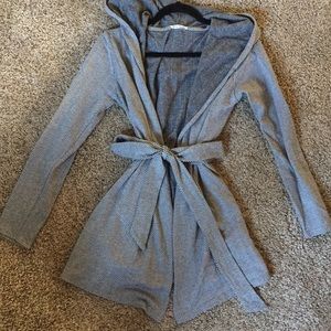 Belted cardigan